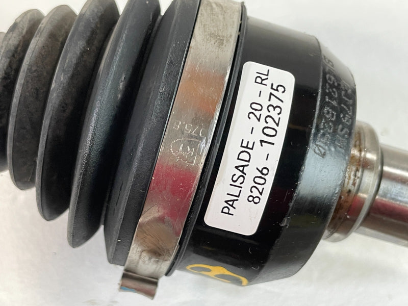 Load image into Gallery viewer, 2020 - 2025 HYUNDAI PALISADE AWD REAR LEFT DRIVER SIDE CV AXLE SHAFT # 102375
