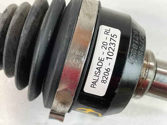 2020 - 2025 HYUNDAI PALISADE AWD REAR LEFT DRIVER SIDE CV AXLE SHAFT