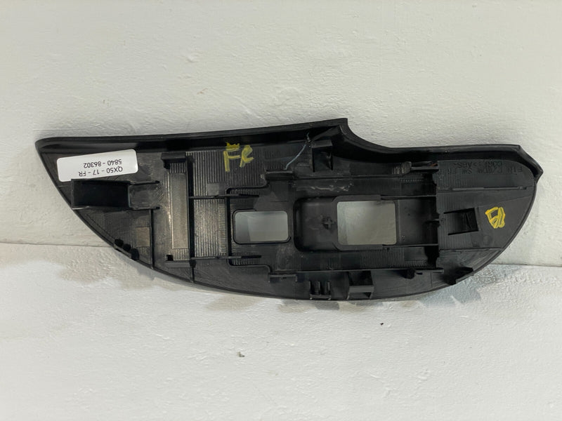 Load image into Gallery viewer, 13-17 INFINITI EX37 QX50 FRONT RIGHT PASSENGER DOOR WINDOW SWITCH BEZEL # 86302
