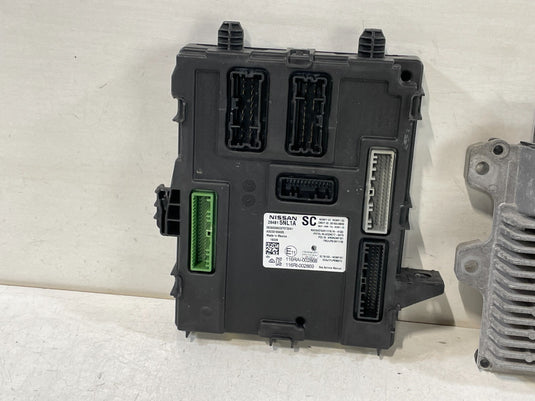 19-20 INFINITI QX50 FWD ENGINE & BODY CONTROL MODULE ECM BCM W/ KEY FOB