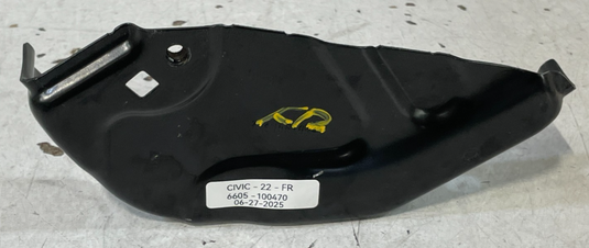2022-2024 HONDA CIVIC FRONT RIGHT BUMPER LOWER SUPPORT RAIL STAY BRACKET