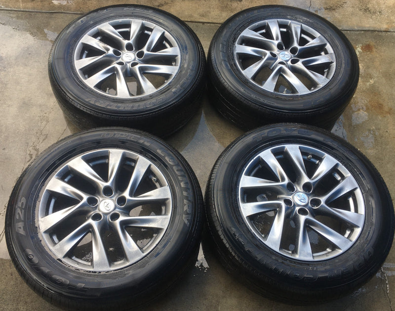 Load image into Gallery viewer, INFINITI JX35 QX60 18" INCH WHEEL RIMS W/ TIRES (SET OF 4) 2013-2016 # ML7-WH381
