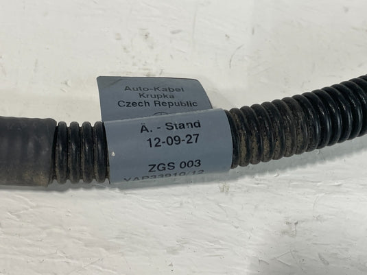 2017 - 2019 INFINITI QX30 ALTERNATOR STARTER NEGATIVE BATTERY CABLE WIRE
