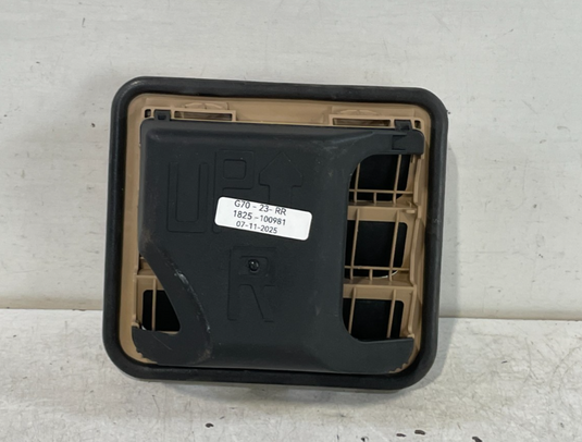 GENESIS G70 REAR RIGHT OR LEFT QUARTER AIR DRAFTER PRESSURE VENT GRILLE