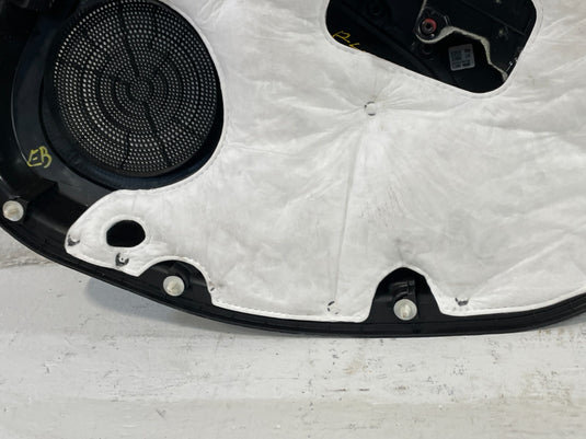2022 - 2023 GENESIS G70 REAR LEFT DRIVER SIDE DOOR TRIM PANEL BLACK