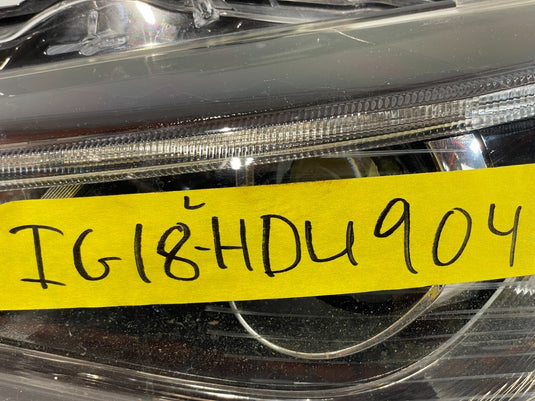 2019 - 2020 INFINITI QX60 LEFT DRIVER SIDE LED HEADLIGHT HEADLAMP