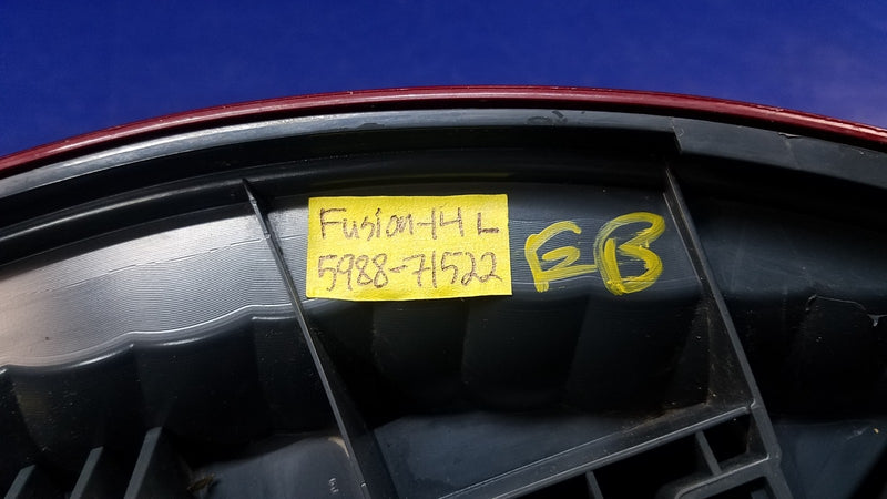 Load image into Gallery viewer, 13-16 FORD FUSION LEFT DRIVER SIDE TAIL LIGHT LAMP QUARTER PANEL MOUNTED # 71522
