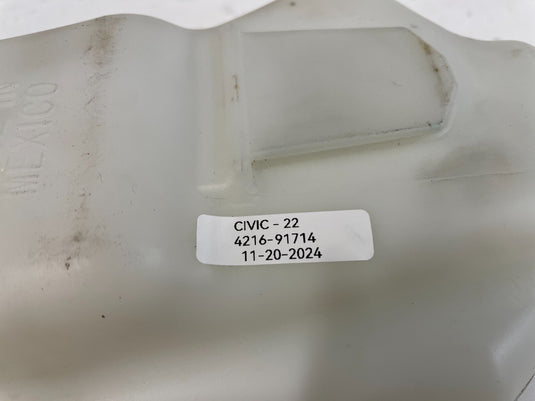 22-25 HONDA CIVIC HR-V RADIATOR COOLANT RESERVOIR RECOVERY TANK BOTTLE
