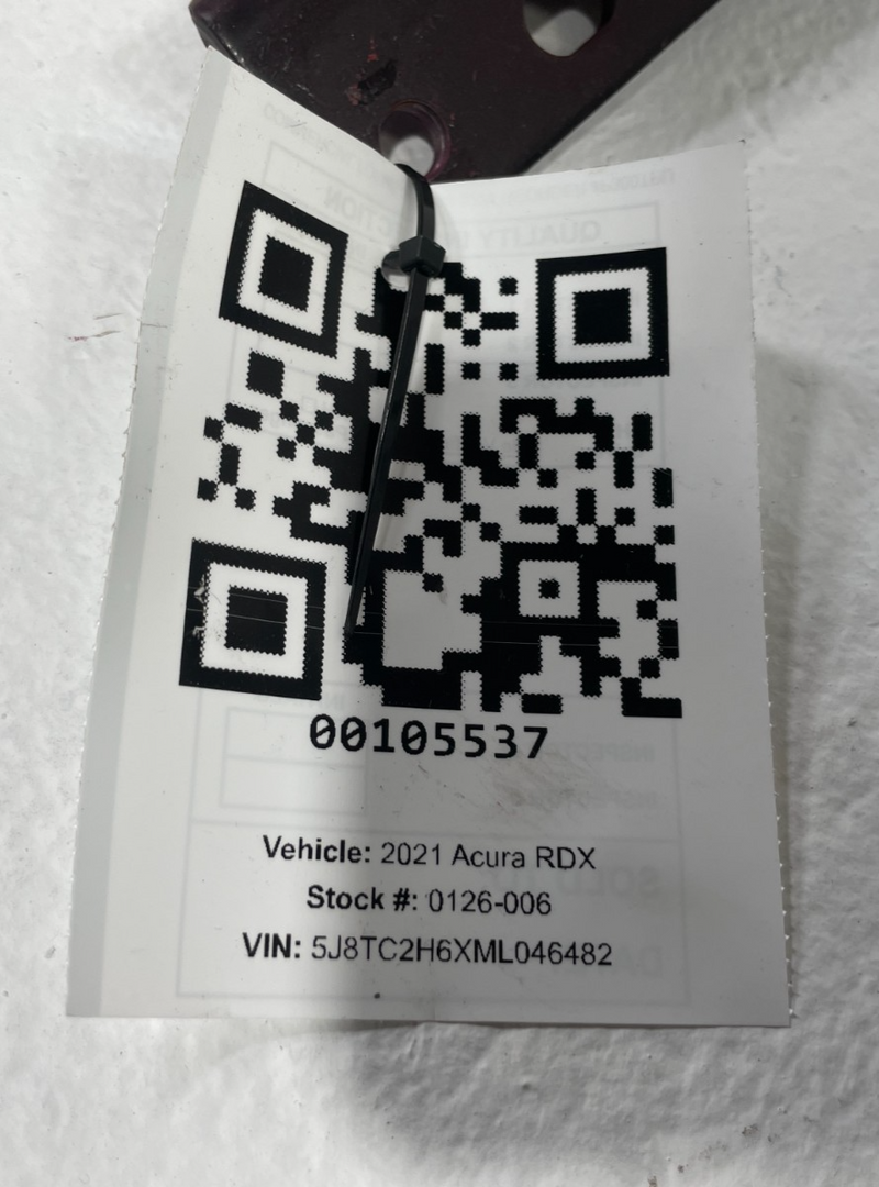 Load image into Gallery viewer, 2019-2025 ACURA RDX FRONT LEFT &amp; RIGHT SIDE HOOD BONNET HINGES PAIR RED # 105537

