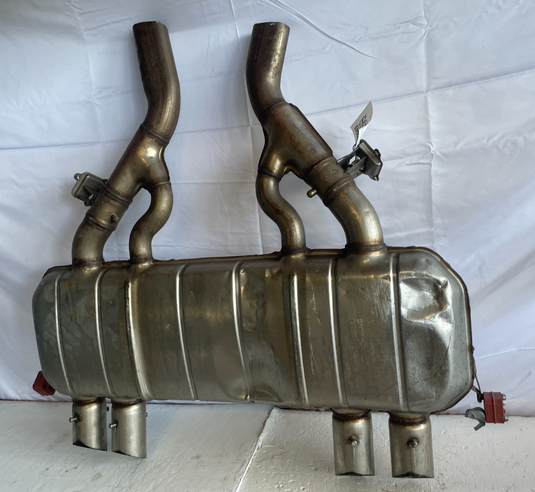 21-25 BMW G82 M3 M4 REAR EXHAUST MUFFLER SILENCER TAIL PIPE ASSEMBLY