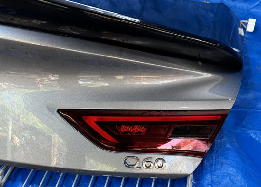 INFINITI Q60 COUPE TRUNK LID DECK TAIL GATE HATCH GRAY (KAD) 17-20