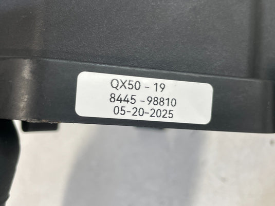 2019 - 2021 INFINITI QX50 ENGINE FUSE RELAY JUNCTION BOX LID COVER 2.0L