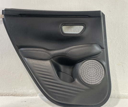 2023 - 2025 HONDA HR-V LX REAR LEFT DRIVER SIDE DOOR TRIM PANEL BLACK