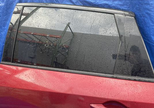 ACURA RDX REAR LEFT DRIVER SIDE DOOR ASSEMBLY RED (R568P) 2019 - 2025