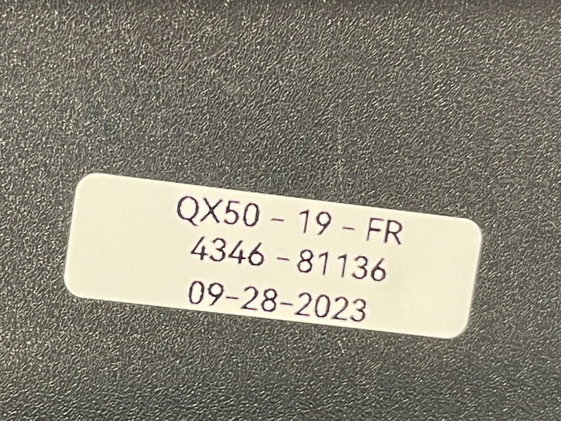 Load image into Gallery viewer, 2019 - 2020 INFINITI QX50 RIGHT PASSENGER SIDE SUNVISOR SUN VISOR # 81136
