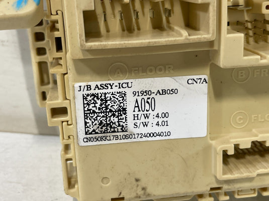 2021 - 2023 HYUNDAI ELANTRA FUSE RELAY CABIN JUNCTION BOX 91950-AB050