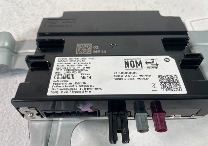 Load image into Gallery viewer, 2025 HYUNDAI TUCSON TELEMATICS COMMUNICATION CONTROL MODULE / BRACKET # 105931

