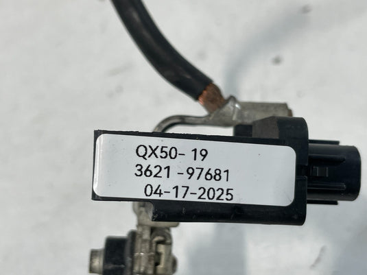 2019-2023 INFINITI QX50 BATTERY NEGATIVE CABLE WIRE HARNESS W/ SENSOR