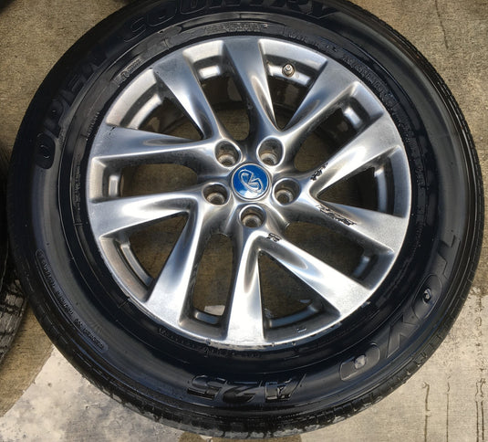 INFINITI JX35 QX60 18" INCH WHEEL RIMS W/ TIRES (SET OF 4) 2013-2016