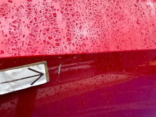 ACURA INTEGRA REAR RIGHT PASSENGER SIDE DOOR ASSEMBLY RED (R568P) 23-25