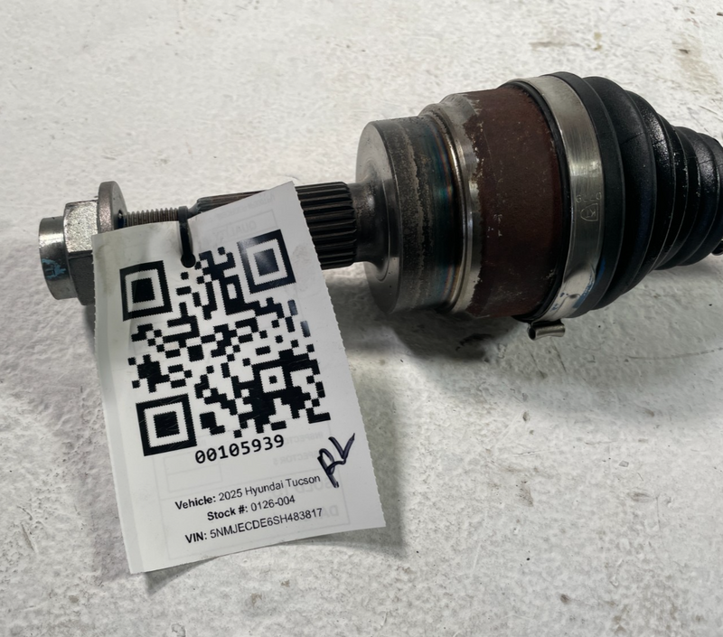 Load image into Gallery viewer, 2022-2025 HYUNDAI TUCSON AWD REAR LEFT DRIVER SIDE AXLE SHAFT HALFSHAFT # 105939
