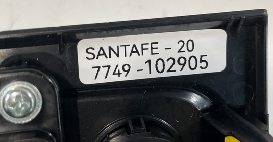 19-20 HYUNDAI SANTA FE CENTER CONSOLE FLOOR TRAY W/ USB PORT & OUTLET