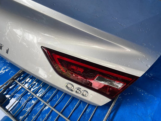 INFINITI Q60 COUPE TRUNK LID DECK TAIL GATE HATCH SILVER 2017-2020