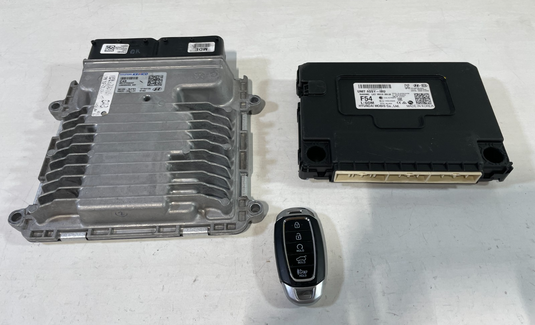 20-22 HYUNDAI PALISADE ENGINE & BODY CONTROL MODULE ECM BCM W/ KEY FOB