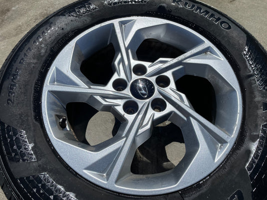 HYUNDAI TUCSON 17x7 5 SPOKE ALLOY WHEEL W/TIRE (SET#4) 2022-2024 # ML7-WH1329