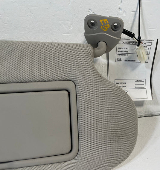 2019 - 2025 INFINITI QX50 FRONT RIGHT PASSENGER SIDE SUNVISOR SUN VISOR