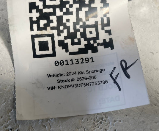 2023 - 2026 KIA SPORTAGE FWD FRONT RIGHT PASSENGER SIDE SPINDLE KNUCKLE