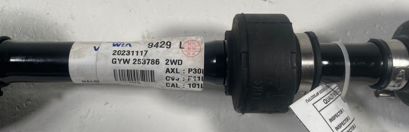 Load image into Gallery viewer, 2023-25 KIA SPORTAGE FRONT LEFT DRIVER SIDE CV AXLE SHAFT ASSEMBLY 2.5L # 113285
