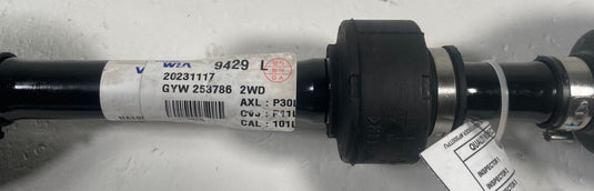 2023-25 KIA SPORTAGE FRONT LEFT DRIVER SIDE CV AXLE SHAFT ASSEMBLY 2.5L
