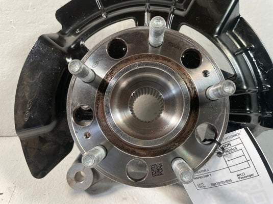 2021-2025 HYUNDAI SANTA FE FRONT RIGHT SIDE SPINDLE KNUCKLE W/BEARING HUB 109296