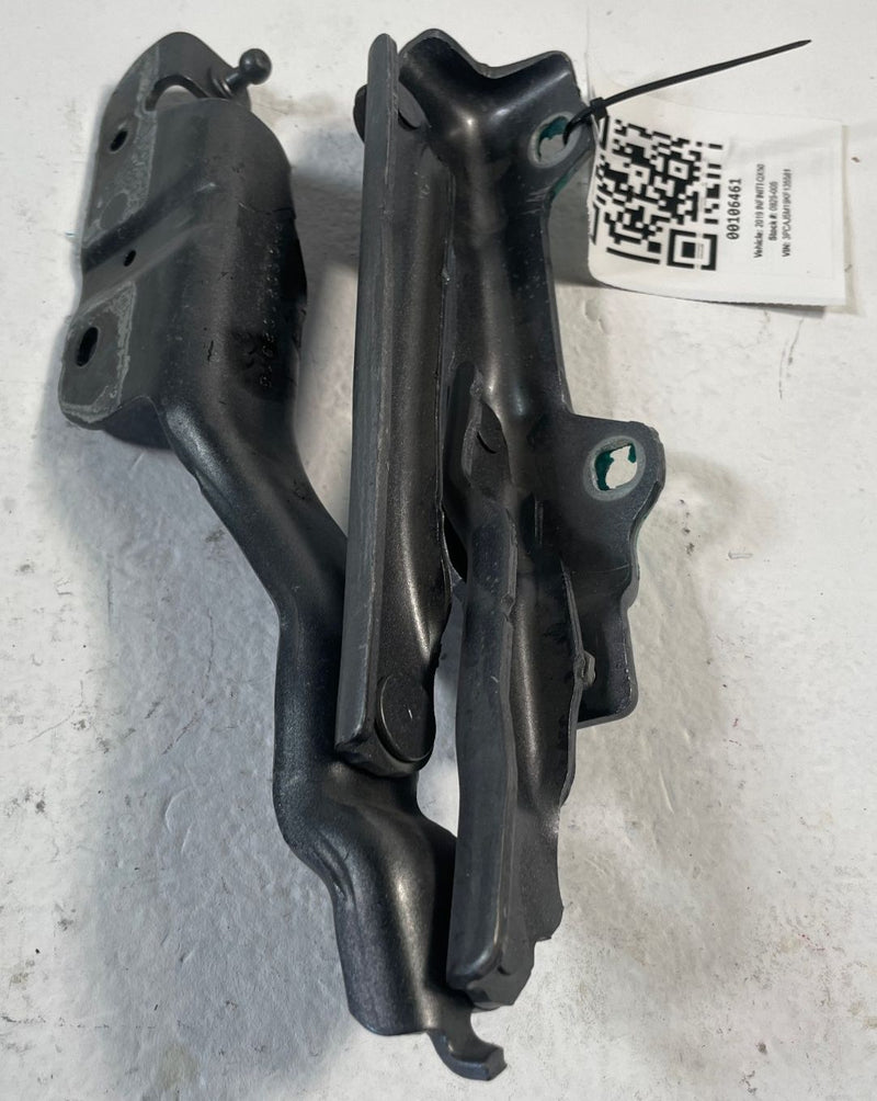 Load image into Gallery viewer, 2019-22 INFINITI QX50 FRONT LH &amp; RH SIDE HOOD BONNET HINGES PAIR BLACK # 106 (1)
