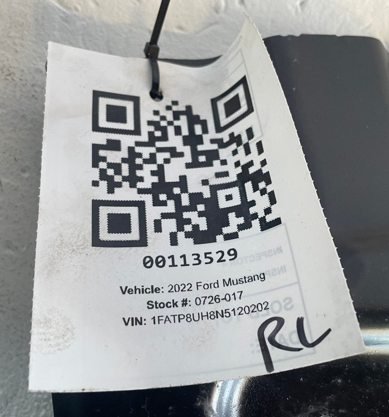 Load image into Gallery viewer, 15-25 FORD MUSTANG CONVERTIBLE REAR LEFT SUBFRAME SUPPORT BRACE BRACKET # 113529
