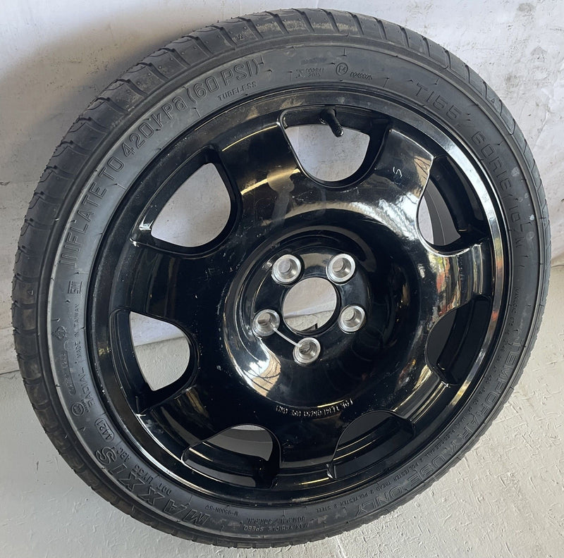 Load image into Gallery viewer, FORD MUSTANG GT 18X5 5X114.3MM 7 SPOKE SPARE WHEEL FR3C1007KB 2015-2025 # 113566
