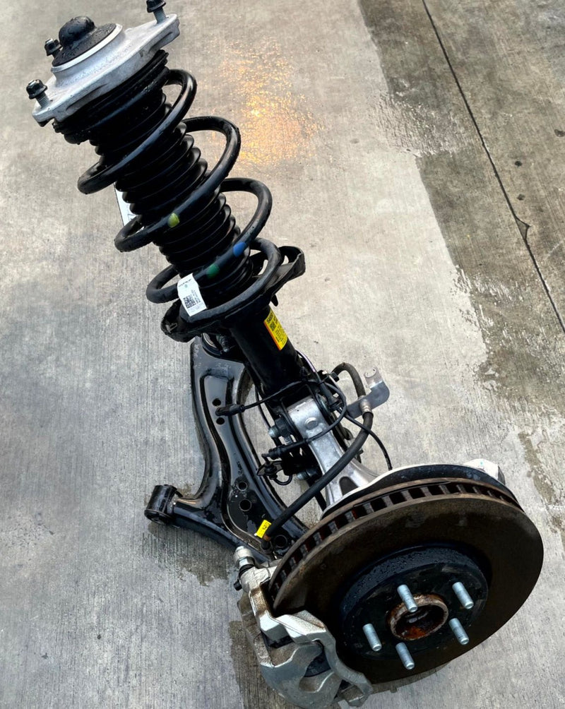 Load image into Gallery viewer, 2023-2025 HYUNDAI IONIQ 6 RWD FRONT LEFT SIDE SUSPENSION KNEE ASSEMBLY # 110550
