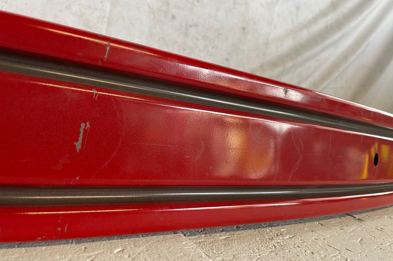 Load image into Gallery viewer, 2015 - 2025 FORD MUSTANG REAR BUMPER REINFORCEMENT IMPACT BAR BEAM RED # 112965
