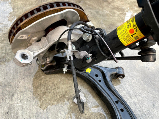 2023-2025 HYUNDAI IONIQ 6 RWD FRONT LEFT SIDE SUSPENSION KNEE ASSEMBLY