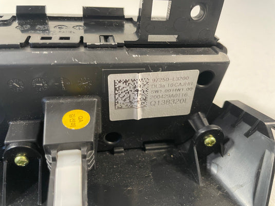 2021-2024 KIA K5 AC A/C HEATER TEMPERATURE CLIMATE CONTROL SWITCH PANEL
