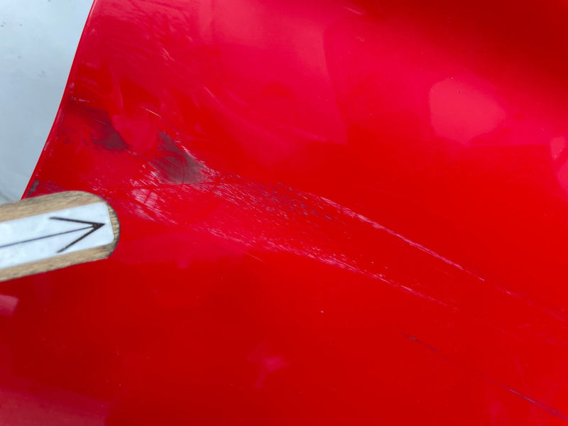 Load image into Gallery viewer, FORD MUSTANG FRONT RIGHT SIDE FENDER PANEL ASSEMBLY RED (PQ) 2018-2025 # 112999
