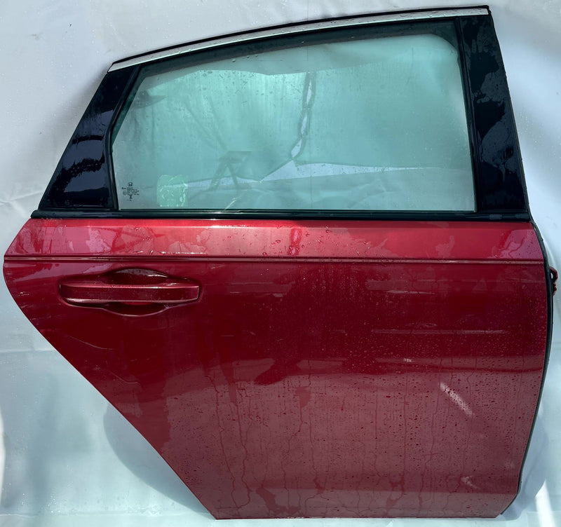 Load image into Gallery viewer, HONDA ACCORD REAR RIGHT SIDE DOOR SHELL ASSEMBLY RED (R569MX) 2023-2025 # 110615
