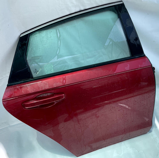 HONDA ACCORD REAR RIGHT SIDE DOOR SHELL ASSEMBLY RED (R569MX) 2023-2025