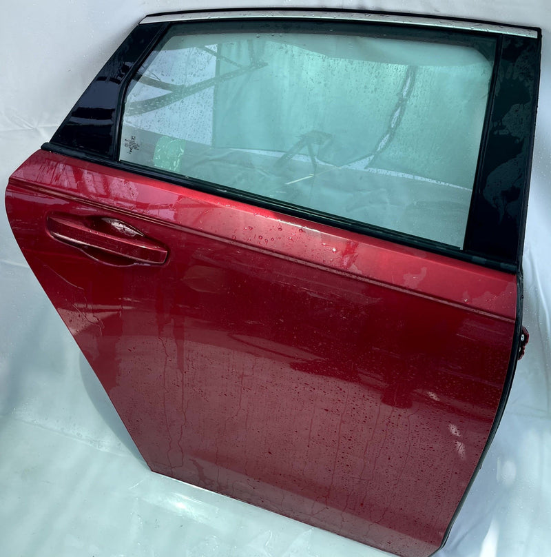 Load image into Gallery viewer, HONDA ACCORD REAR RIGHT SIDE DOOR SHELL ASSEMBLY RED (R569MX) 2023-2025 # 110615
