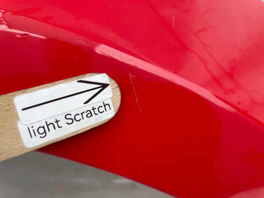FORD MUSTANG FRONT RIGHT SIDE FENDER PANEL ASSEMBLY RED (PQ) 2018-2025
