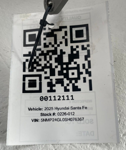 2021 - 2026 HYUNDAI SANTA FE ENGINE EXHAUST MANIFOLD TURBOCHARGER 2.5L