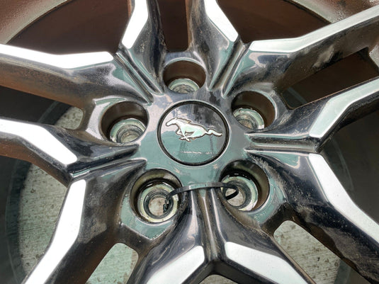 FORD MUSTANG 18x8 10 5 SPLIT SPOKE ALLOY WHEEL RIM W/TIRE (ONLY#1) 18-23 #112995