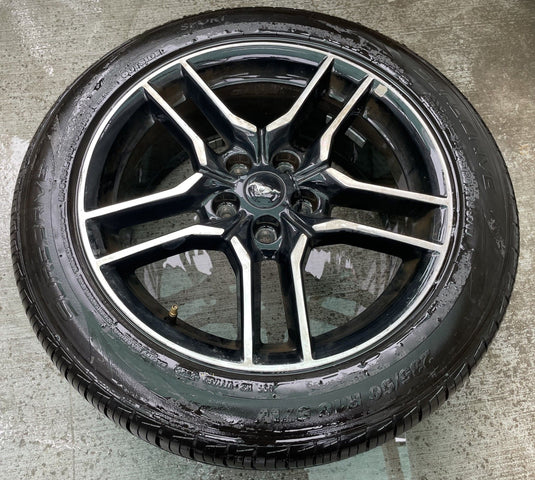 FORD MUSTANG 18x8 10 5 SPLIT SPOKE ALLOY WHEEL RIM W/TIRE (ONLY#1) 18-23 #112994