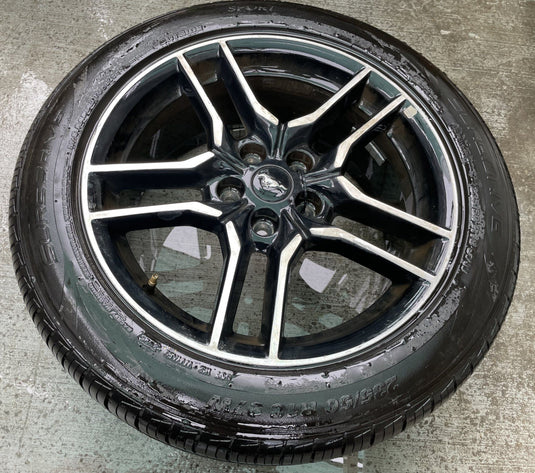FORD MUSTANG 18x8 10 5 SPLIT SPOKE ALLOY WHEEL RIM W/TIRE (ONLY#1) 18-23 #112994